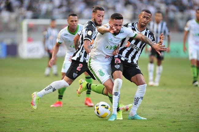 Fotos da partida entre Atltico e Amrica, no Independncia, pela quinta rodada do Campeonato Brasileiro