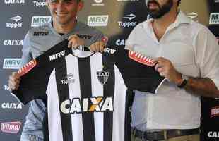 Danilo Barcelos e Felipe Santana foram apresentados nesta tera-feira na Cidade do Galo