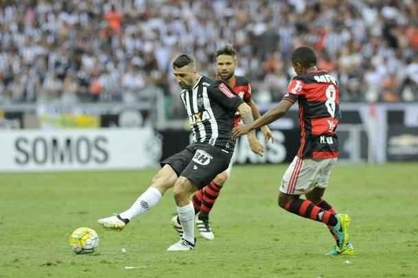 Fotos do jogo entre Atltico e Flamengo no Mineiro