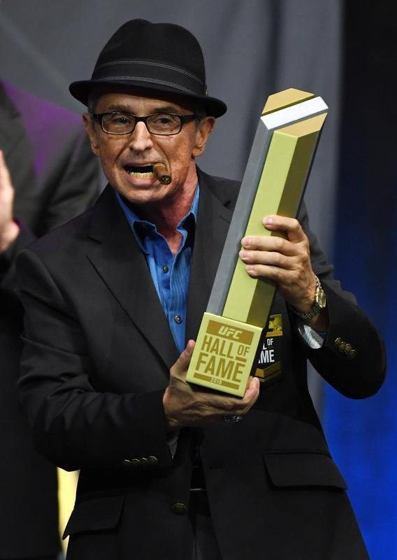  Art Davie, co-fundador do Ultimate Fighting Championship, tambm foi homenageado 