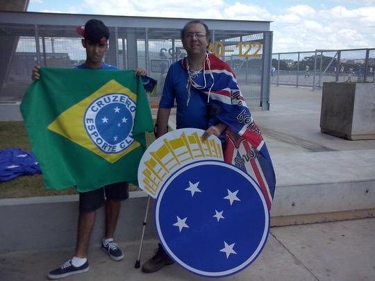 Caio Camargo e seu tio Cludio Coelho