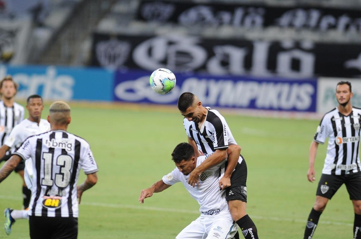 Fotos de Atltico x Santos, no Mineiro, pelo Campeonato Brasileiro