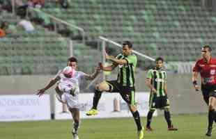 Amrica e Tupi se enfrentaram, no Independncia, pela terceira rodada do Campeonato Mineiro