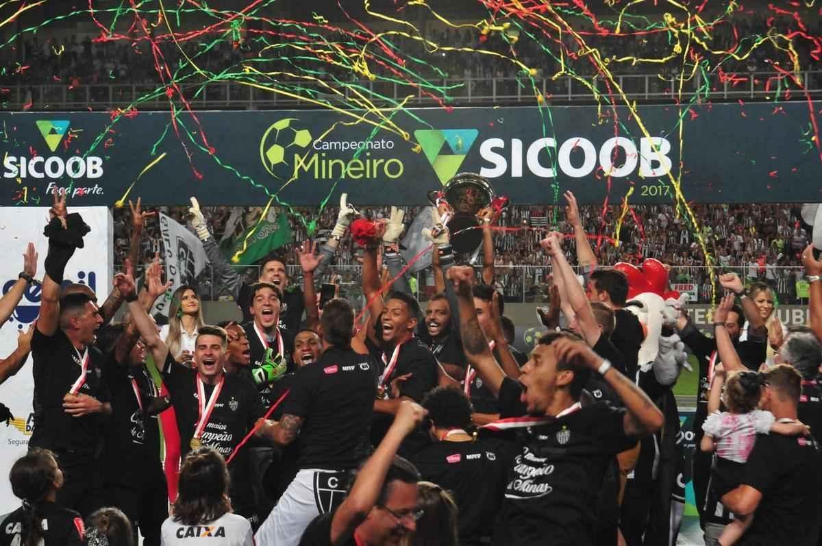 Atltico faz festa no Independncia com a conquista do Campeonato Mineiro 2017
