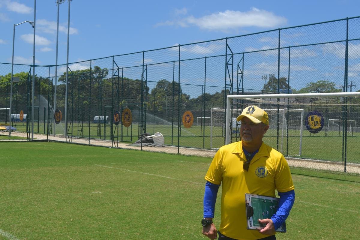 Treinador Pedro Manta comandou o Retr na campanha do acesso, trabalhando diariamente na estrutura em Aldeia