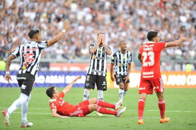 Fotos do jogo entre Atl�tico e Internacional, na estreia da S�rie A de 2022, no Mineir�o
