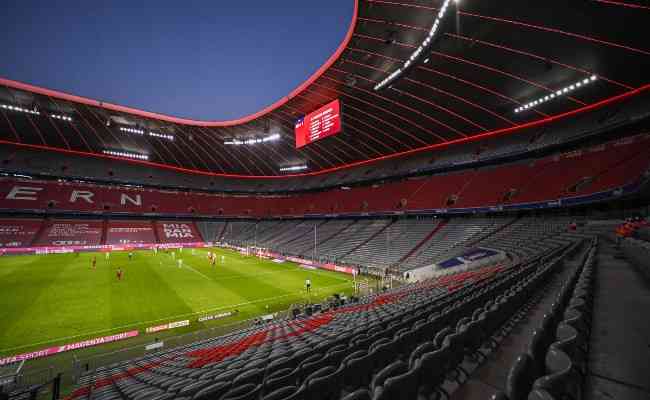 Bayern voltará a jogar sem presença da torcida na Allianz Arena