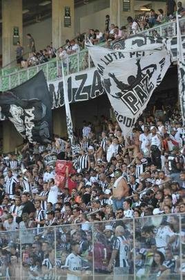 Torcida do Atltico na deciso do Campeonato Mineiro, no Independncia