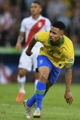 Gabriel Jesus recolocou o Brasil em vantagem na final da Copa América: 2 a 1