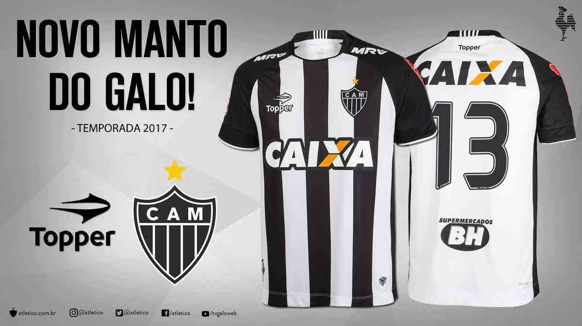 Atltico vestir uniforme provisrio at o lanamento da coleo oficial, previsto para abril 