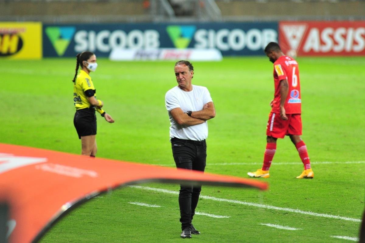 Fotos do jogo entre Atltico e Tombense, neste sbado, pela semifinal do Campeonato Mineiro