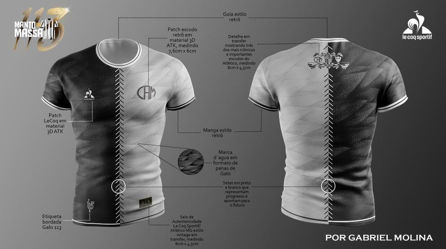 Camisas produzidas por torcedores para o concurso Manto da Massa