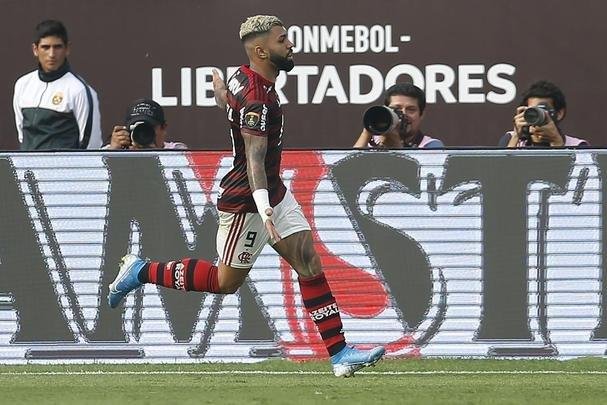 Fotos do jogo entre Flamengo e River Plate