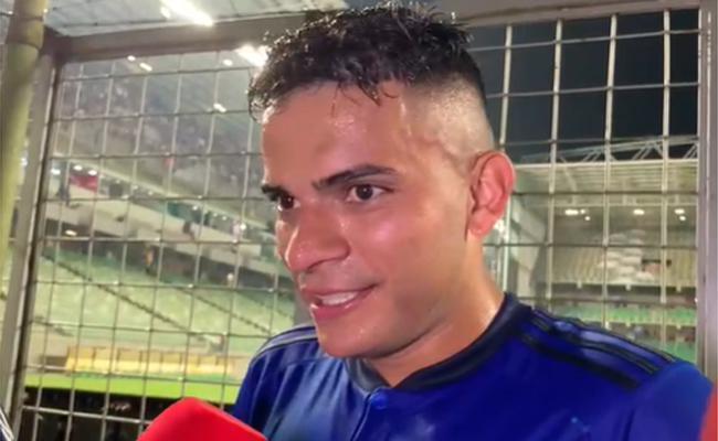 Bruno Rodrigues foi o autor do gol do Cruzeiro no empate por 1 a 1 com o Atltico