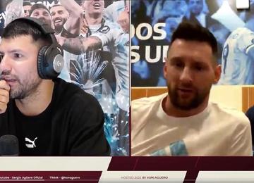 Na concentração da Argentina, que enfrentará a Holanda nas quartas de final da Copa do Mundo, camisa 10 zoou o ex-companheiro de seleção