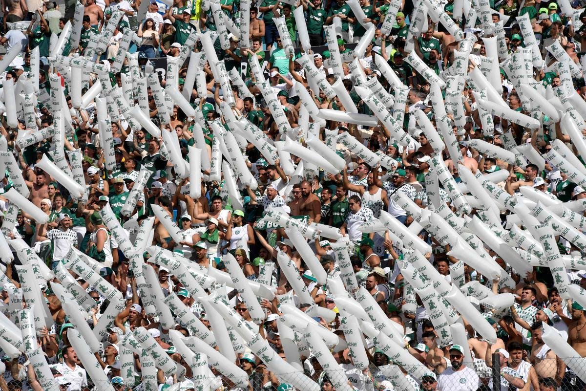 Torcida do Palmeiras na final da Libertadores