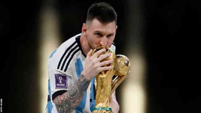 Lionel Messi, 35, foi o artilheiro da Copa