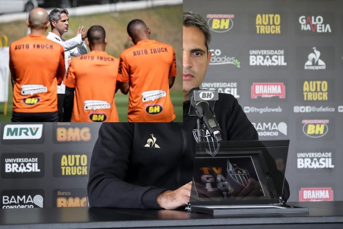 Atltico fez, nesta sexta, ltimo treino antes do duelo na Arena da Baixada