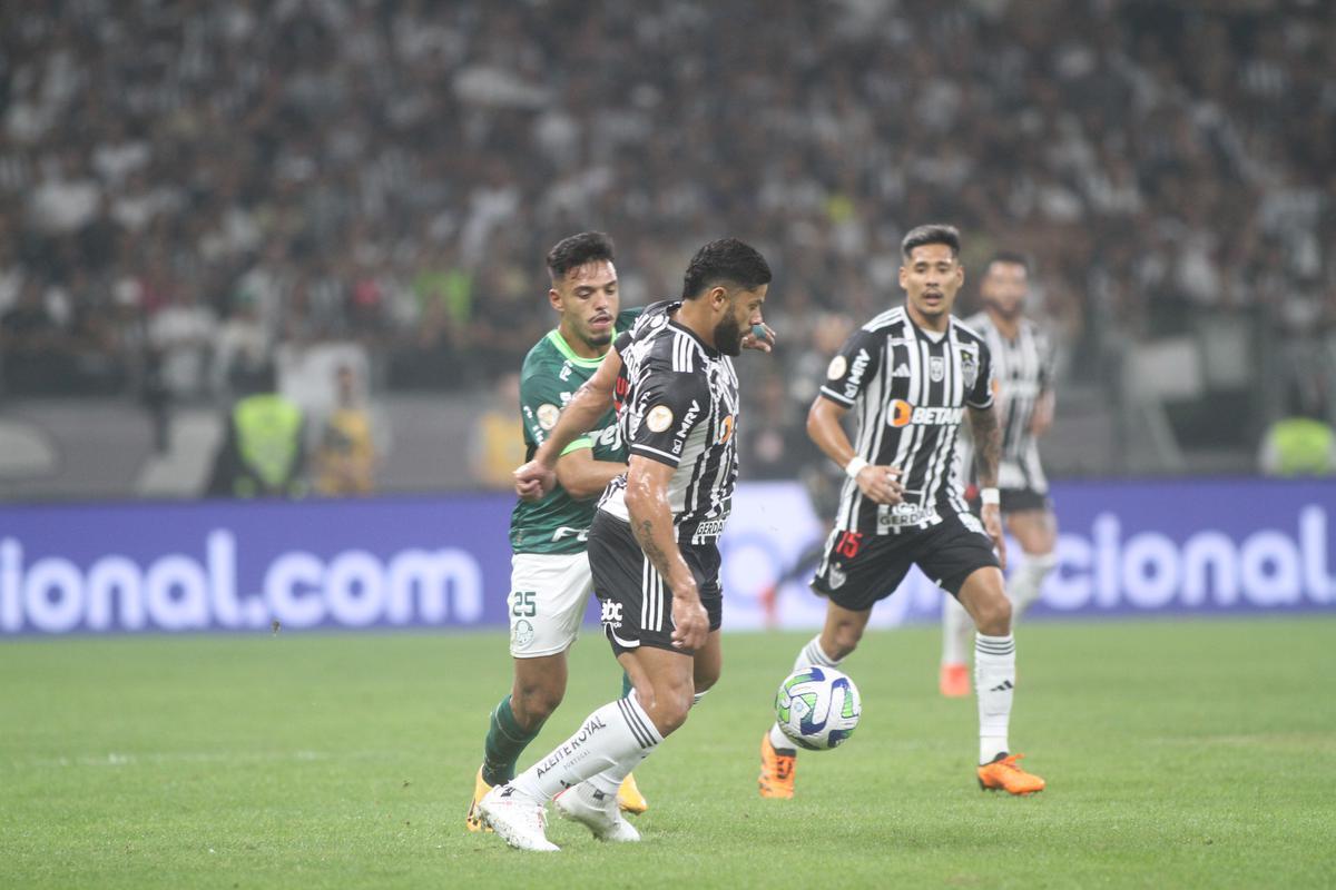 Fotos do jogo entre Atltico-MG e Palmeiras, pelo Brasileiro