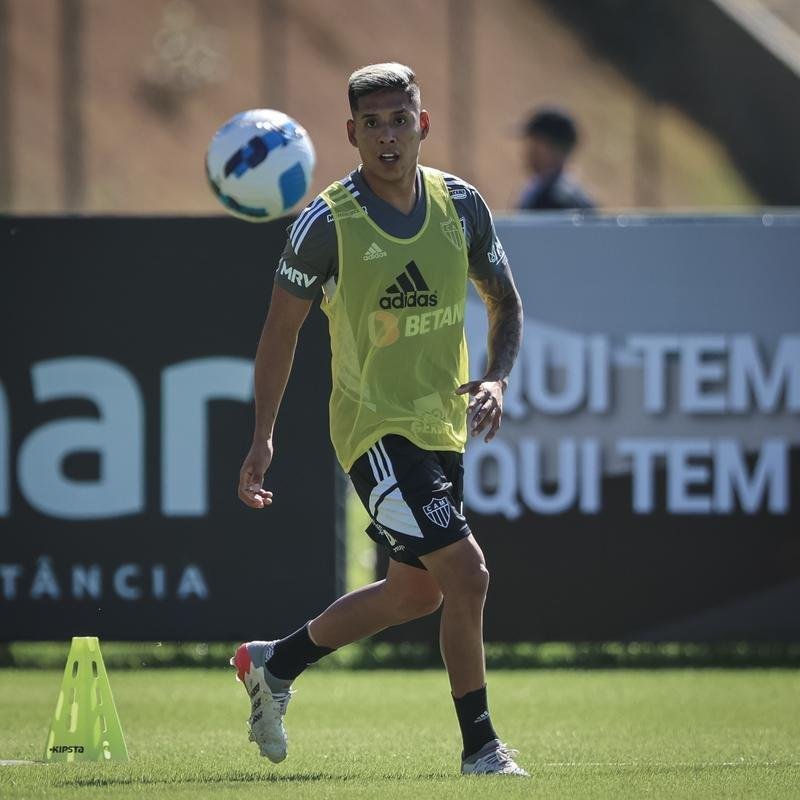 Fotos do treino do Atltico neste domingo, na Cidade do Galo