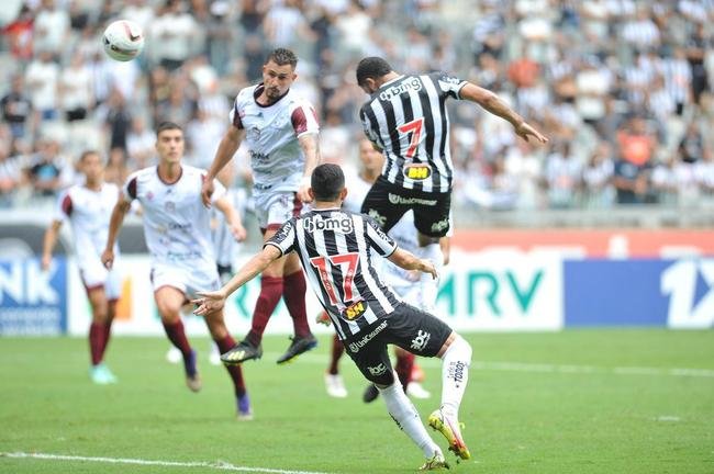 Fotos do jogo entre Atltico e Patrocinense, pelo Campeonato Mineiro