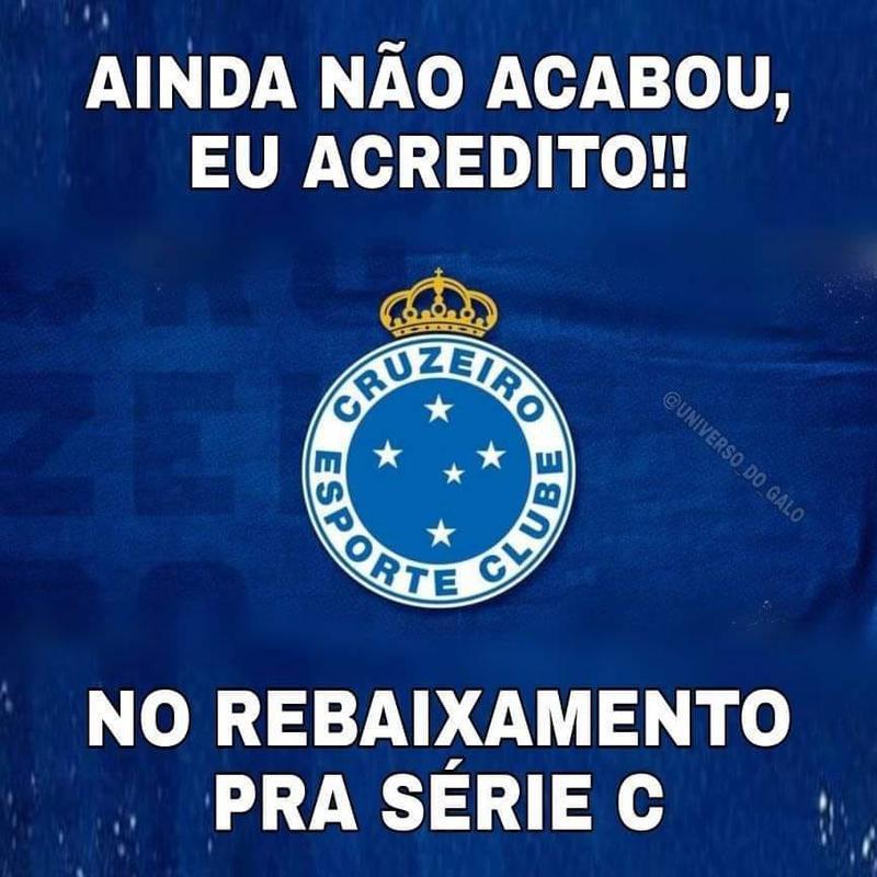 Cruzeiro empata com Cuiabá e praticamente sepulta chance de volta à Série A em 2021. Com permanência quase certa na Segundona por mais um ano, rivais tiram sarro nas redes sociais.