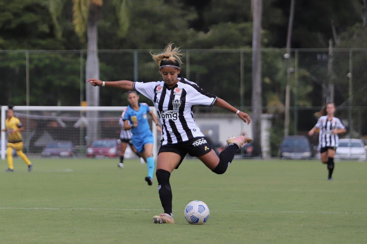 Atltico 4 x 0 Aliana: veja fotos da goleada do Galo no Brasileiro Feminino A2