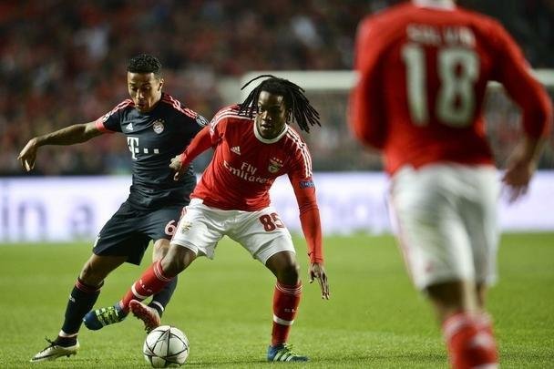 Partida de volta das quartas de final da Liga dos Campeões, entre Benfica e Bayern, em Lisboa