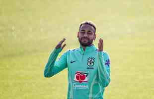 1 Neymar - 76 gols em 123 jogos
