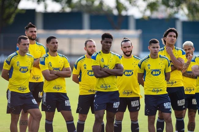Fotos do treino do Cruzeiro desta segunda-feira (27/9)