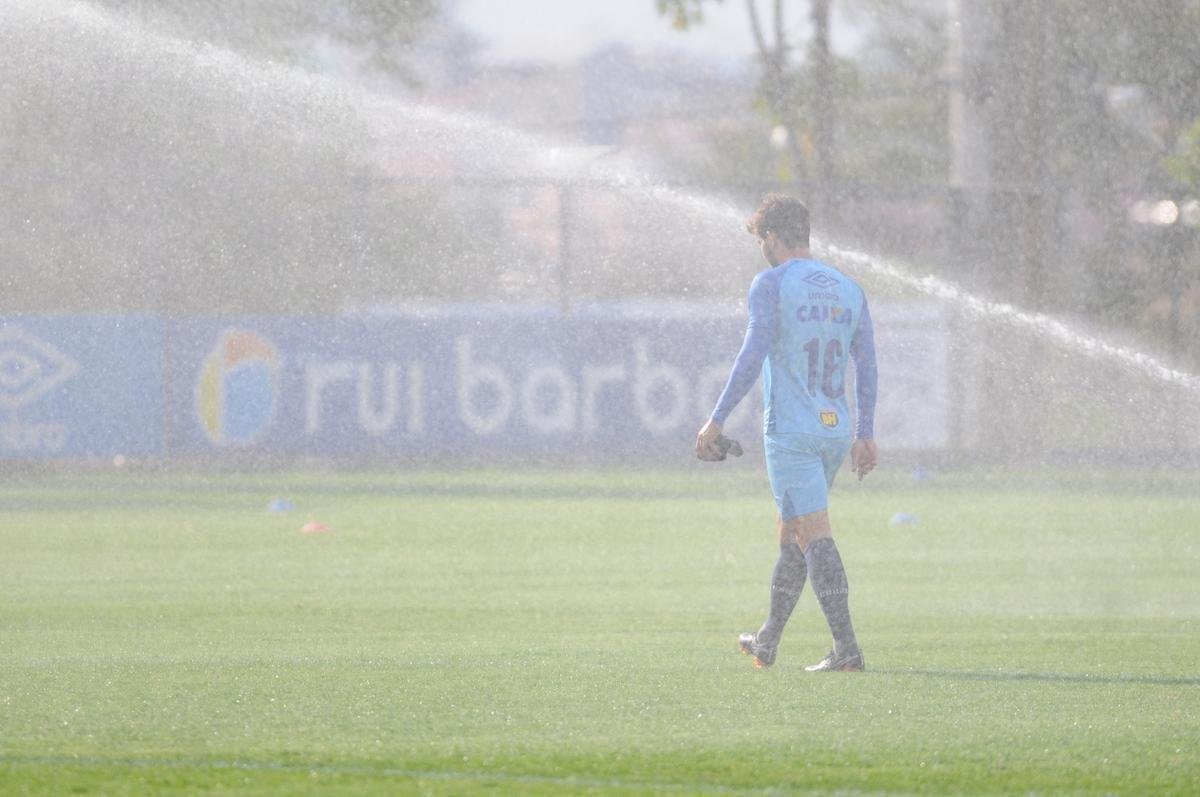 Fotos da reapresentao do Cruzeiro nesta segunda-feira, na Toca da Raposa II. Time se prepara para enfrentar o Boca Juniors, quinta-feira  noite, s 21h45, no Mineiro. Jogo valer pelas quartas de final da Copa Libertadores (Leandro Couri/EM D.A Press)
