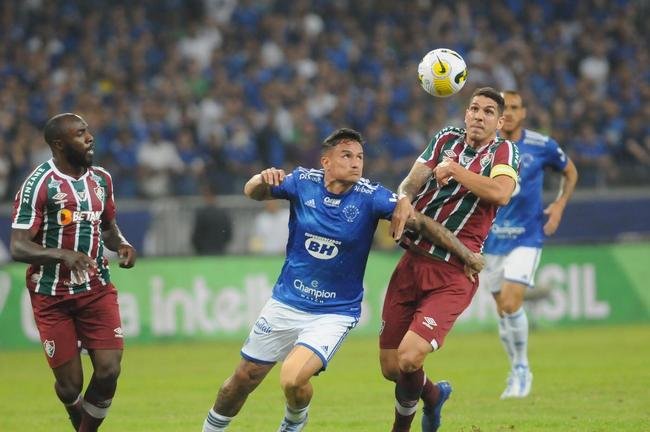 Fotos do jogo de volta das oitavas de final da Copa do Brasil, no Mineiro, entre Cruzeiro e Fluminense (Juarez Rodrigues/EM/DAPress)