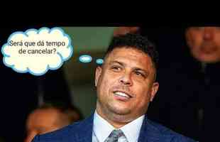 Memes: Ronaldo compra 90% das ações da SAF do Cruzeiro