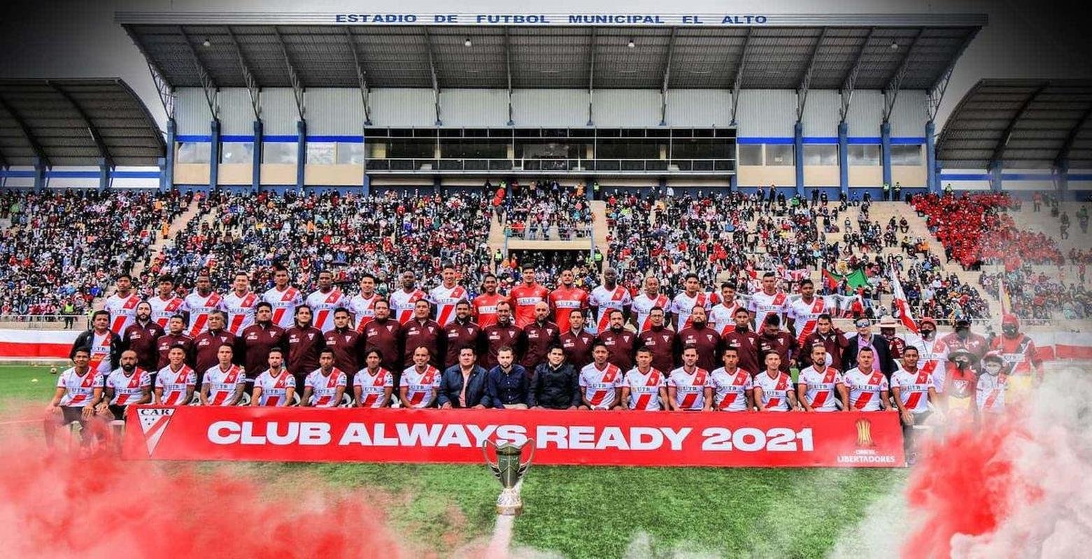 Always Ready (Bolvia): classificado pelo Campeonato Boliviano