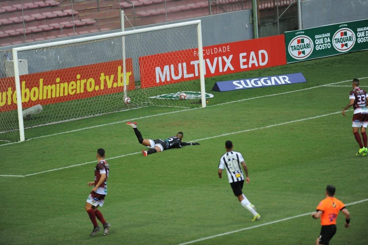 Fotos da vitria do Atltico sobre o Patrocinense, por 3 a 1, no Independncia, em Belo Horizonte, pela quarta rodada do Campeonato Mineiro. Mando foi do clube do interior, que no pde realizar a partida em Patrocnio devido ao elevado nmero de casos de COVID-19 na cidade.