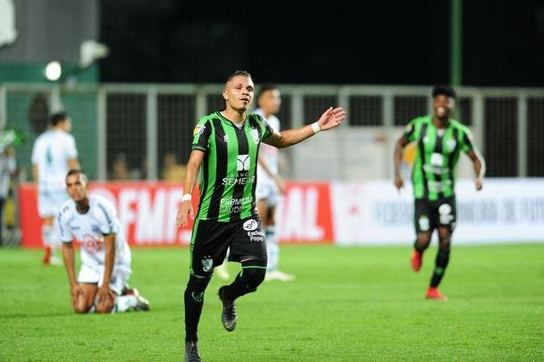 Amrica conseguiu gol de empate aos 50 minutos do segundo tempo