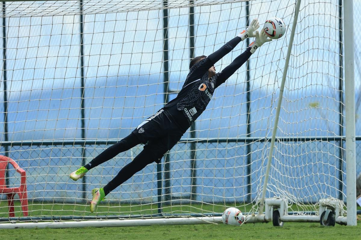 Atltico treinou na manh desta segunda-feira (16/1) na Cidade do Galo.