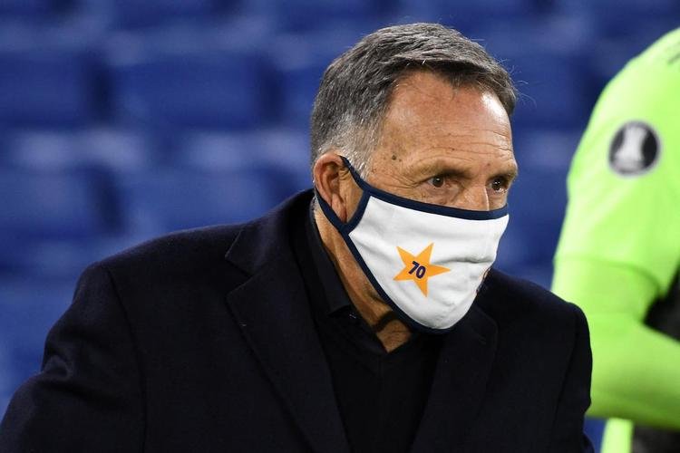 Fotos do jogo entre Boca Juniors e Atlético, na Bombonera, em Buenos Aires, pela ida das oitavas de final da Copa Libertadores de 2021