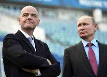 Por invasão e ataques à Ucrânia, Rússia foi punida 'até futura ordem', segundo entidade, para manutenção da repescagem das eliminatórias da Copa do Mundo