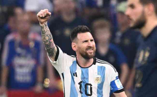 Messi foi campeo em seu ltimo jogo pela Argentina em Copas do Mundo