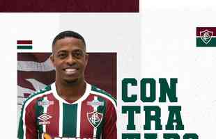 Fluminense anunciou o atacante Keno