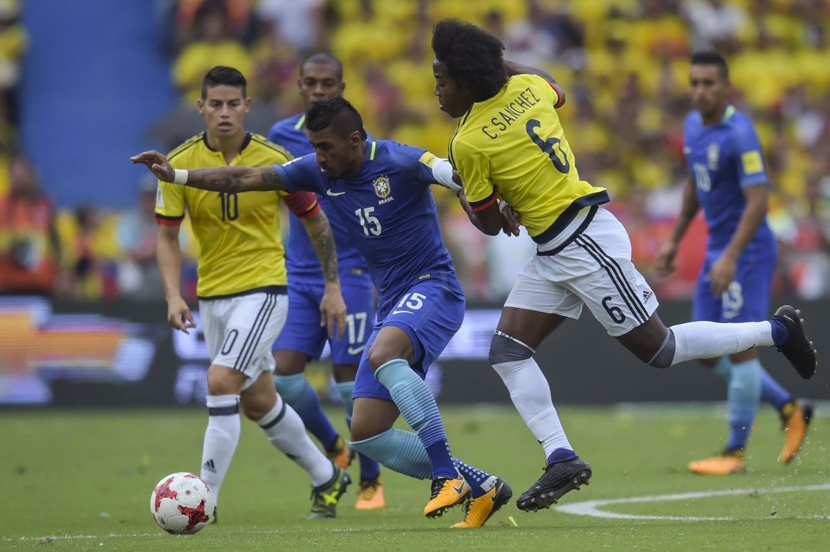 Brasil sai na frente com Willian, mas sofre empate da Colmbia com Falcao Garcia: resultado justo