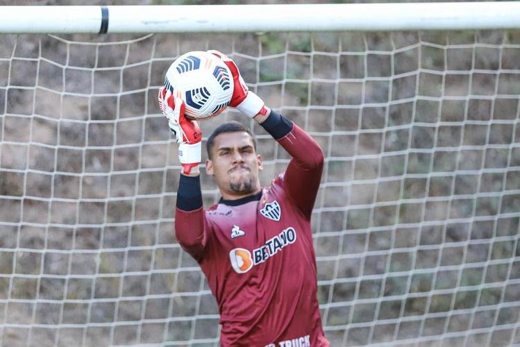 Fotos do treino do Atlético antes da viagem para a Argentina