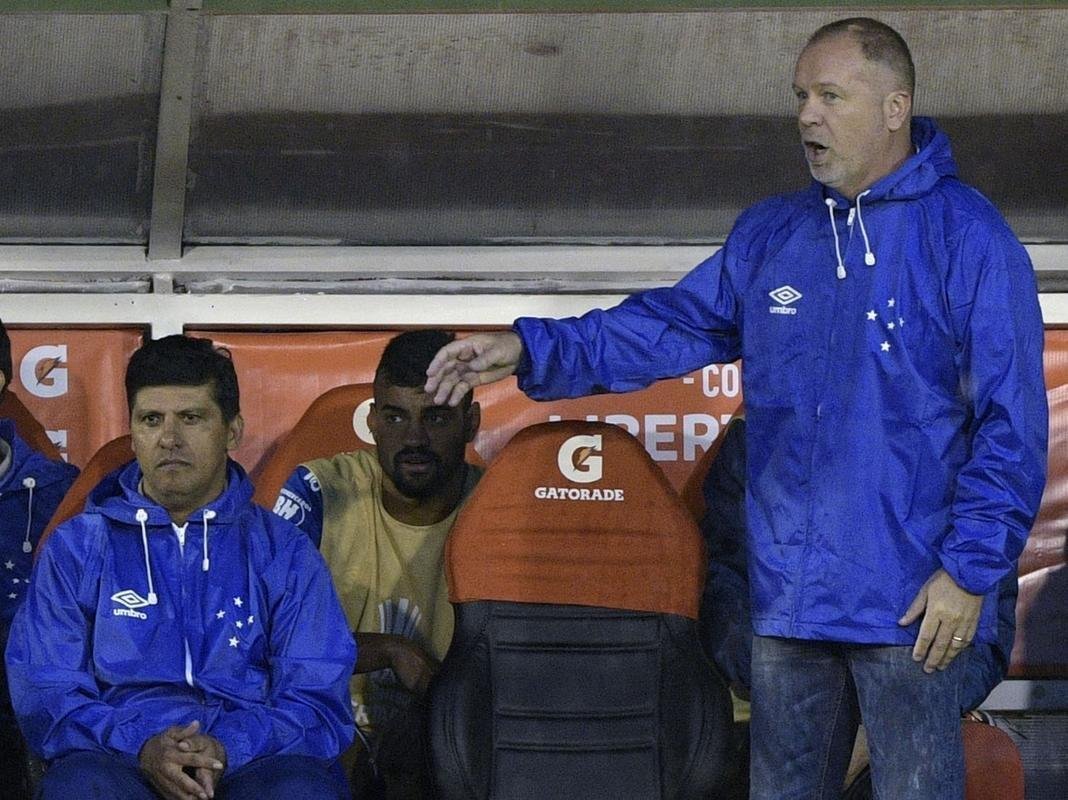 Tcnico do Cruzeiro, Mano Menezes foi expulso no segundo tempo
