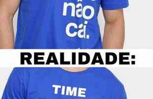 Cruzeiro vivou meme por no voltar  Srie A