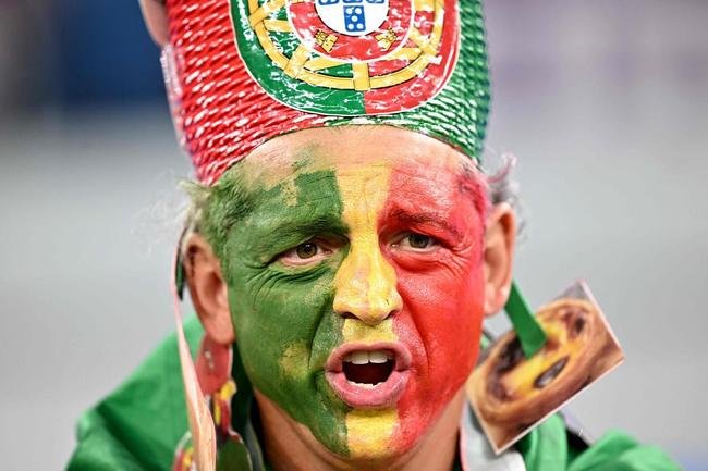 Imagens da torcida no confronto entre Portugal e Gana, pelo Grupo H da Copa do Mundo.