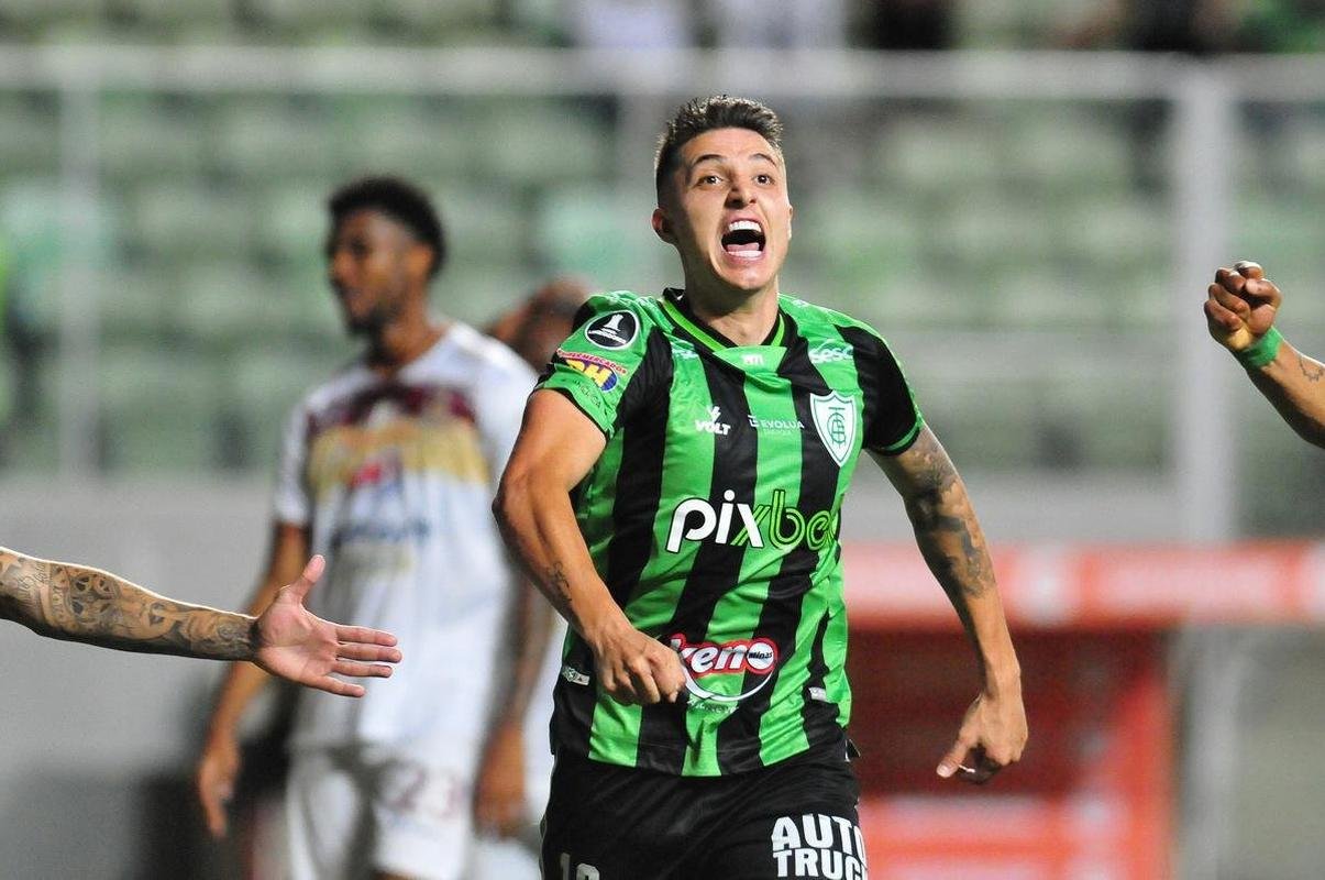 Fotos do jogo entre Amrica e Tolima, no Independncia, em Belo Horizonte, pela terceira rodada do Grupo D da Copa Libertadores 2022