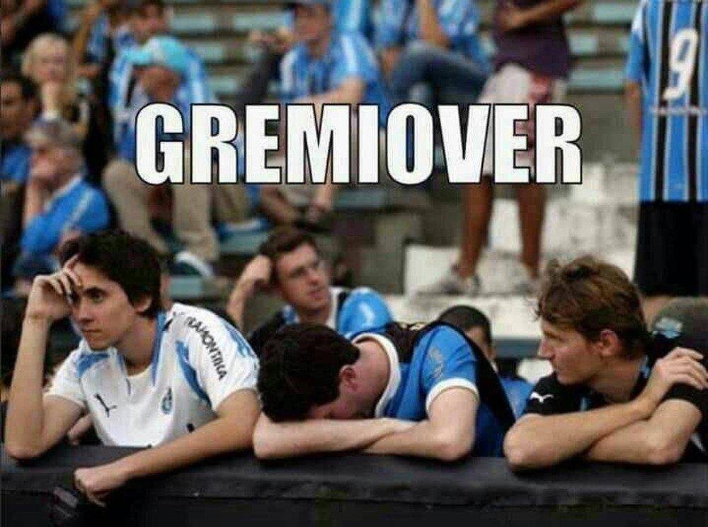 Grmio virou algo das provocaes de clubes rivais aps perder o Mundial de Clubes para o Real