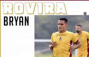 Bryan Rovira, meia (Deportes Tolima-COL)