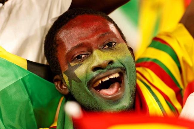 Imagens da torcida no confronto entre Portugal e Gana, pelo Grupo H da Copa do Mundo.